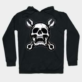 Mechanic Skull with tools Hoodie